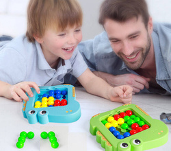 GRA DINOZAURY DINO UKŁADANKA PUZZLE DO IQ KLOCKI PINBALL DLA DZIECI ZABAWKA