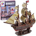 Puzzle 3D statek Bounty okręt morski 125 el ZA2599