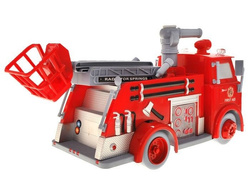 Samochód strażacki Straż pożarna + bańki mydlane