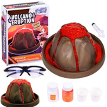 ERUPCJA WYBUCH WULKANU ZESTAW EDUKACYJNY NAUKOWY EKSPERYMENT DLA DZIECI