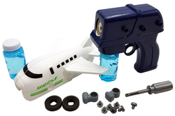 PISTOLET NA BAŃKI MASZYNA SAMOLOT APARAT DO ROBIENIA BANIEK + PŁYN