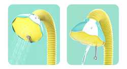 PRYSZNIC SŁOŃ ZABAWKA DO KĄPIELI DLA DZIECI ZABAWA W WANNIE FONTANNA WODY