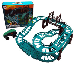 Tor Wyścigowy Dinozaur Dino Park ZESTAW autko