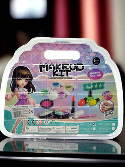 ZESTAW KOSMETYKÓW BROKAT SZMINKA + 5 LAKIERÓW