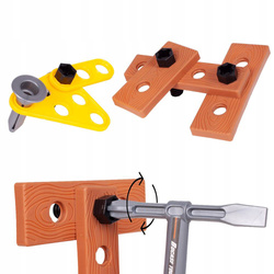 NARZĘDZIA W WALIZCE WIERTARKA ELEKTRYCZNA NA BATERIE WARSZTAT DLA DZIECI