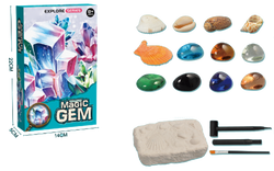 Kopalnia kamieni wykopaliska Zestaw dla dzieci Diamenty KAMIENIE do zabawy