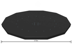 Pokrywa Basenowa na Basen Stelażowy 366 Bestway OSŁONA OCHRONNA 58037 NOWA