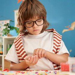 KORALIKI DO PRASOWANIA PRASOWANKA KUFEREK ZESTAW 6000 ELEMENTÓW DLA DZIECI