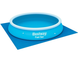 Mata pod basen folia 396x396 Bestway 58002