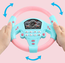 KIEROWNICA z przyssawką INTERAKTYWNA MUZYCZNA PROWADZENIE AUTA