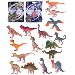 DINOZAURY ZESTAW 16 szt FIGURKI Figurka DINOZAUR