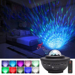 PROJEKTOR GWIAZD STAR RZUTNIK LAMPKA NOCNA GŁOŚNIK LED USB BLUETOOTH PILOT