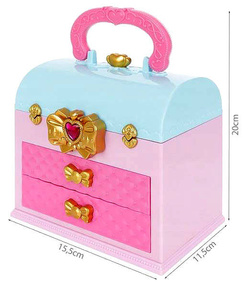 ZESTAW DO MAKIJAŻU MALOWANIA DLA DZIECI KUFEREK