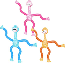 POP TUBE RURKA DO ROZCIĄGANIA Z PRZYSSAWKAMI ZABAWKA ANTYSTRESOWA LAMA