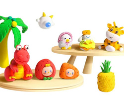 PIANKOLINA PLASTELINA SENSO POLIMEROWA PIANKA MASA PLASTYCZNA Zestaw 36szt