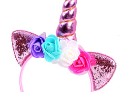 Opaska Jednorożec z akcesoriami strój na bal