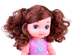 Urocza Lalka BOBAS KOŃ KONIK NA BIEGUNACH zestaw grzechotki z zabawkami