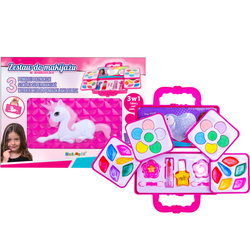 ZESTAW DO MALOWANIA MAKIJAŻU PAZNOKCI W TOREBCE