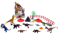 DINOZAURY FIGURKI JURASSIC Zestaw Dinozaurów
