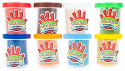 CIASTOLINA MASA PLASTYCZNA 8 SZTUK 400G KOLOROWA MASZYNKA AKCESORIA SZABLON