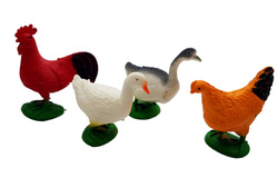 Zwierzęta domowe Duży Zestaw Farma Figurki Pudełko