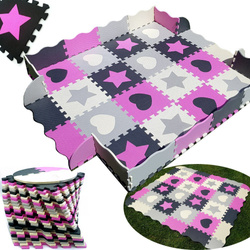 DUŻA MATA PIANKOWA 52 PUZZLE GRUBA XXL BEZPIECZNA