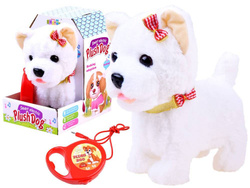 Interaktywny uroczy PIESEK chodzi szczeka ZA2857