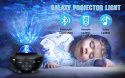 PROJEKTOR GWIAZD STAR RZUTNIK LAMPKA NOCNA GŁOŚNIK LED USB BLUETOOTH PILOT