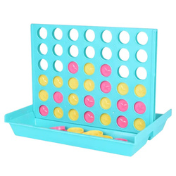 Gra Logiczna Układanka Rzędy 4 W Linii Rzędzie Planszowa Line Up Ułóż Kolor