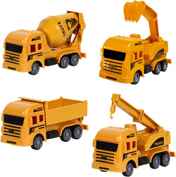ZESTAW 8 AUTEK POJAZDÓW BUDOWLANYCH KOPARKA DŹWIG WYWROTKA BETONIARKA NAPĘD