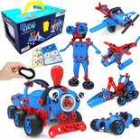 KLOCKI KONSTRUKCYJNE KREATYWNE EDUKACYJNE POJAZDY MAŁY KONSTRUKTOR 8W1