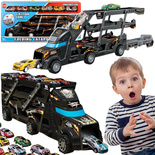 Ciężarówka Transporter Tir Laweta Auta Resoraki Wyrzutnia Zestaw Dla Dzieci