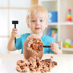 JAJO DINOZAURA JUMBO SKAMIELINA + 12 FIGUREK DINOZAURA W JAJKU ZESTAW XXL