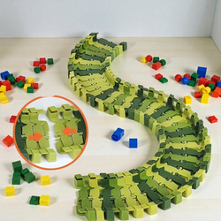 TOR WYŚCIGOWY Elastyczny Dino Park XXL DINOZAUR JURASSIC NA BATERIĘ KOLEJKA