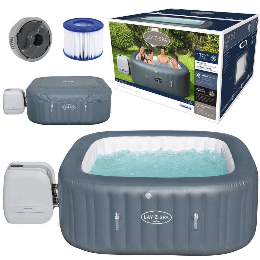 Bestway jacuzzi LayZSpa HAWAII 46osoby 60031 Dom i Ogród Ogród